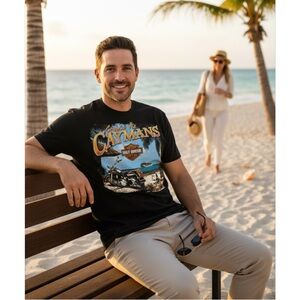 Harley Davidson Cayman Islands T-shirt unisex